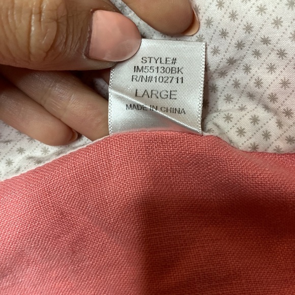 Gibson Linen Blazer Sz Large - Picture 7 of 7